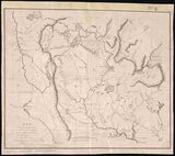 Карта верховий Миссисипи экспедиции 1832 года