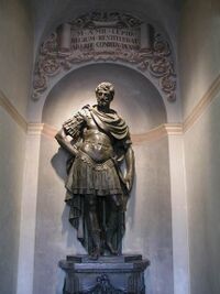 Статуя Лепида в ратуше Реджо-нель-Эмилии