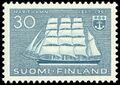 Марка Финляндии, выпущенная к 100-летию города (1961)