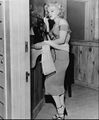 Мэрилин Монро на съёмках триллера "Ниагара" в 1953 году