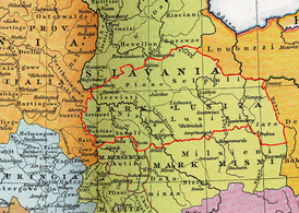 Марка Лужицы ок. 1000 года.