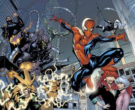 Арт обложки Marvel Knights Spider-Man №1