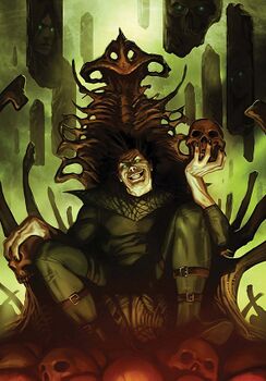 Кошмар на обложке Doctor Voodoo Avenger of the Supernatural #4 (январь 2010) Художник — Марко Джурджевич.