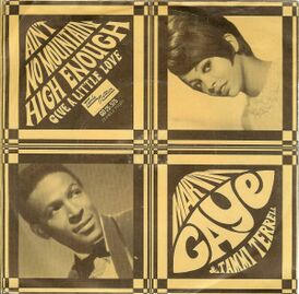 Обложка сингла Марвина Гэя и Тамми Террелл «Ain’t No Mountain High Enough» (1967)