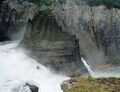 Скала Масон Рок в водопаде Верджиния