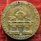 Mедаль с профилем герцога Сиджизмондо Малатеста. 1450. Реверс: Темпио Малатестиано