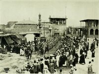 Британские войска входят в Багдад. Март 1917 года