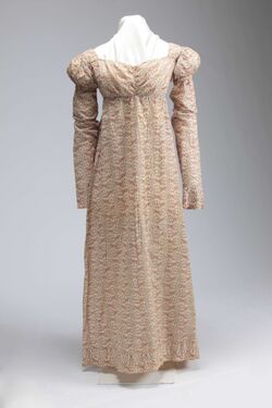 Платье из хлопка. 1805—1810