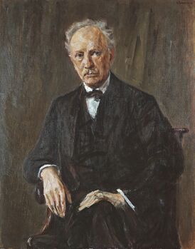 Портрет работы Макса Либермана, 1918