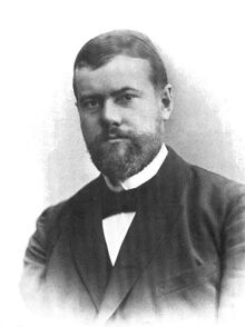 Макс Вебер в 1894 году