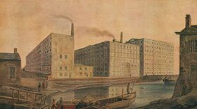 McConnel & Company mills, about 1820.jpg