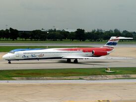 MD-82 авиакомпании One-Two-GO Airlines, идентичный разбившемуся