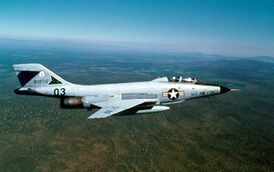 F-101B-105-MC из 132 эскадрильи истребителей перхватчиков Национальной гвардии Орегона, 1970-е годы.