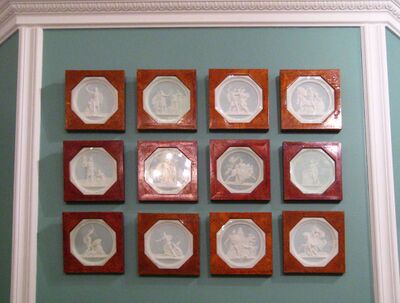 Medallions by Fyodor Tolstoy (Prechistenka, Tolstoy museum) by shakko.jpg