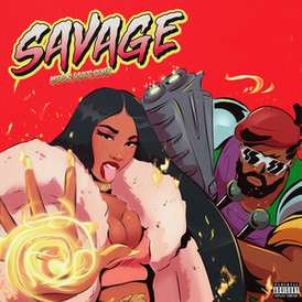 Обложка сингла Megan Thee Stallion «Savage» ()