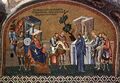 Присяга римскому наместнику Публию Квиринию. Мозаика