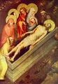 Тршебоньский алтарь: «Положение во гроб»