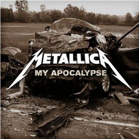 Обложка сингла Metallica «My Apocalypse» (2008)