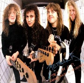 Обложка альбома Metallica «The $5.98 E.P.: Garage Days Re-Revisited» (1987)