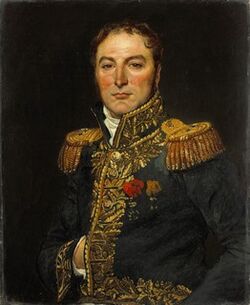 Портрет генерала барона Клода Луи Мёнье, художник Жак-Луи Давид, 1812