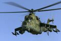 боевой вертолёт в США Ми-24Д