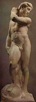 Микеланджело. Давид-Аполлон. 1530—1532. Мрамор