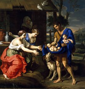 Mignard - The Shepherd Faustulus Bringing Romulus and Remus to His Wife.jpg