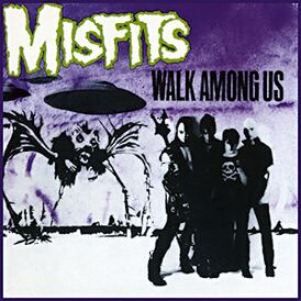 Обложка альбома The Misfits «Walk Among Us» (1982)