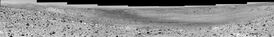 Панорама кратера Миссула, снятая марсоходом Спирит