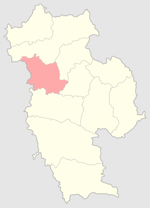 Могилёвский уезд на карте