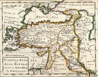 Западная Армения в первой половине XVIII века. Карта голландского картографа Германа Молла (1678—1732)