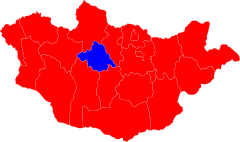 Mongolia President Elections 2001.svg