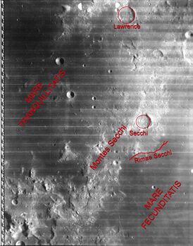 Снимок зонда Lunar Orbiter-IV