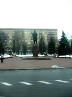 На площади Калинина в Минске
