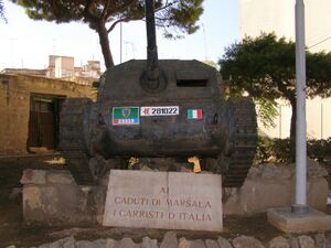 Памятник на Сицилии