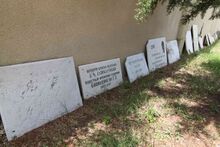 More epitaphs at the Armenian Pantheon of Tbilisi.JPG