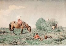 Стогование сена[8] (1891)
