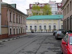 Малый Ордынский переулок в сторону Малой Ордынки.