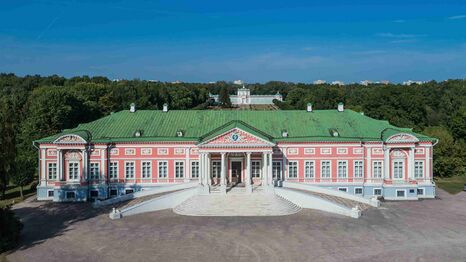 Загородный дом усадьбы графов Шереметевых в Кусково