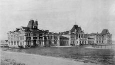Виндавский вокзал. Вид со стороны 1-й Мещанской. 1901 год.
