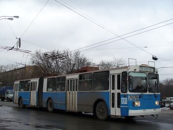 Троллейбус ЗиУ-6205 в Москве