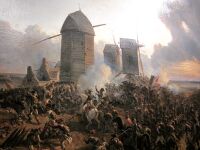 Битва при Мускроне (англ.) в ходе Войны первой коалиции в 1794 году. Версаль.