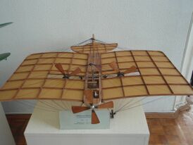 Модель самолёта А. Ф. Можайского. Политехнический музей (Москва)