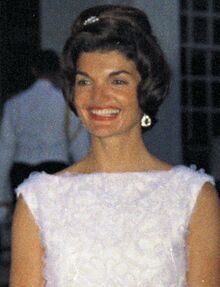 Жаклин Кеннеди на приеме в честь президента Пакистана, 11 июля 1961 года.