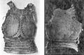 Бригантина конца XIV века, фактически — покрытая бархатом и украшенная заклёпками кираса