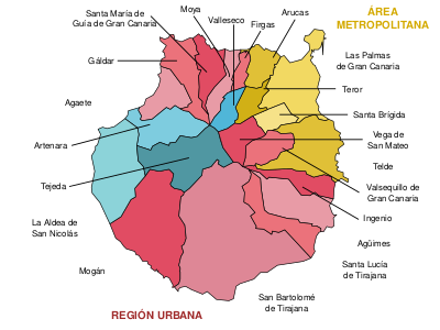 Муниципалитеты Гран-Канарии