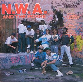 Обложка альбома N.W.A «N.W.A. and the Posse» (1987)