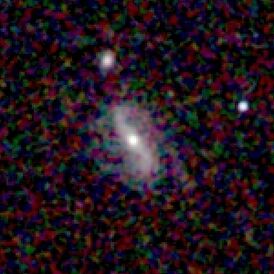 Изображение галактики NGC 64, полученное в рамках обзора 2MASS