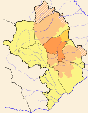 Аскеранский район на карте