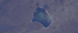 Спутниковый снимок озера в ноябре 1996 года